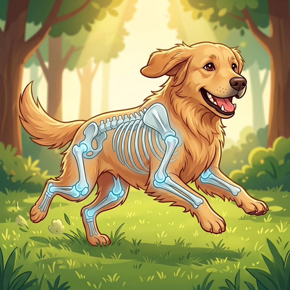 Happy dog enjoying the outdoors