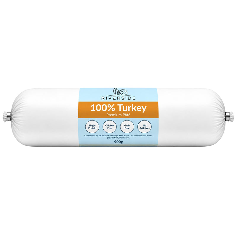 Premium Dog Pate 100% Turkey Pate For Dogs - Chub Roll